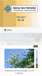 Mobile Screenshot of kalmarhemslojd.se